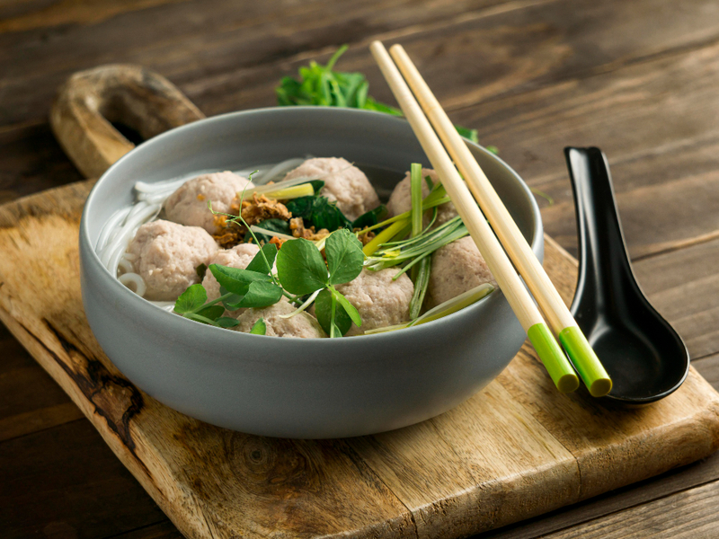 cara mudah cetak bakso bulat