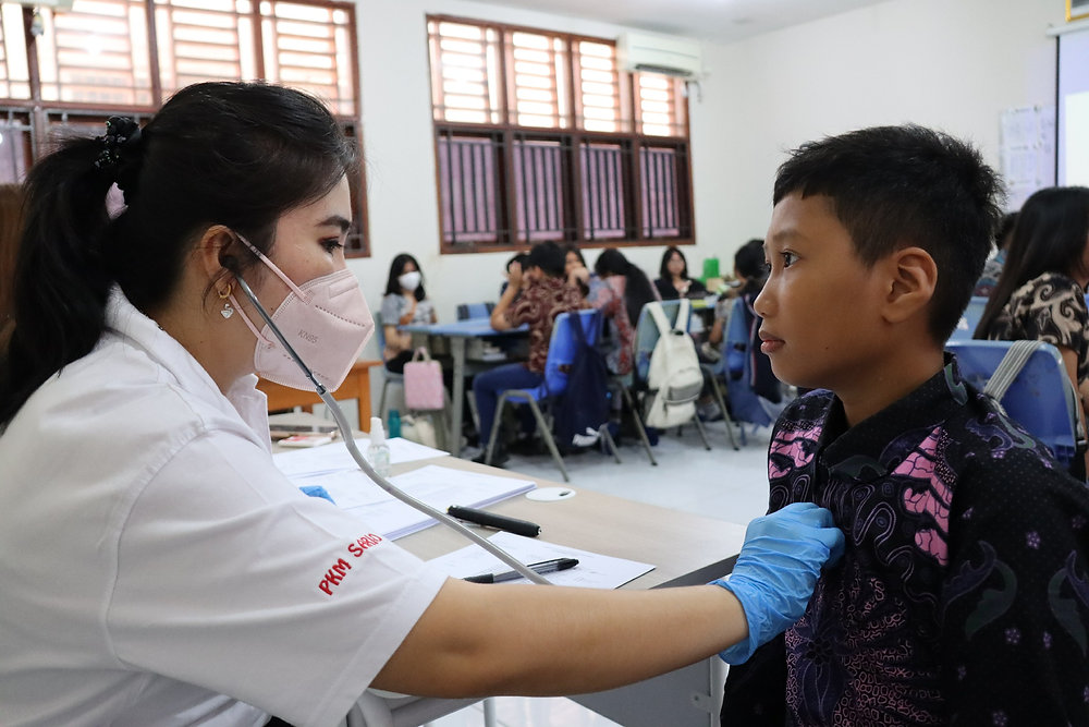 kolaborasi sekolah dan puskesmas