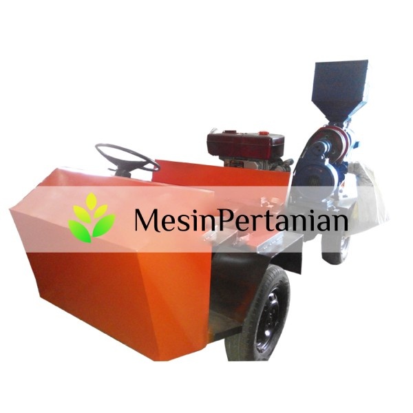 mobil penggiling padi untuk layanan keliling